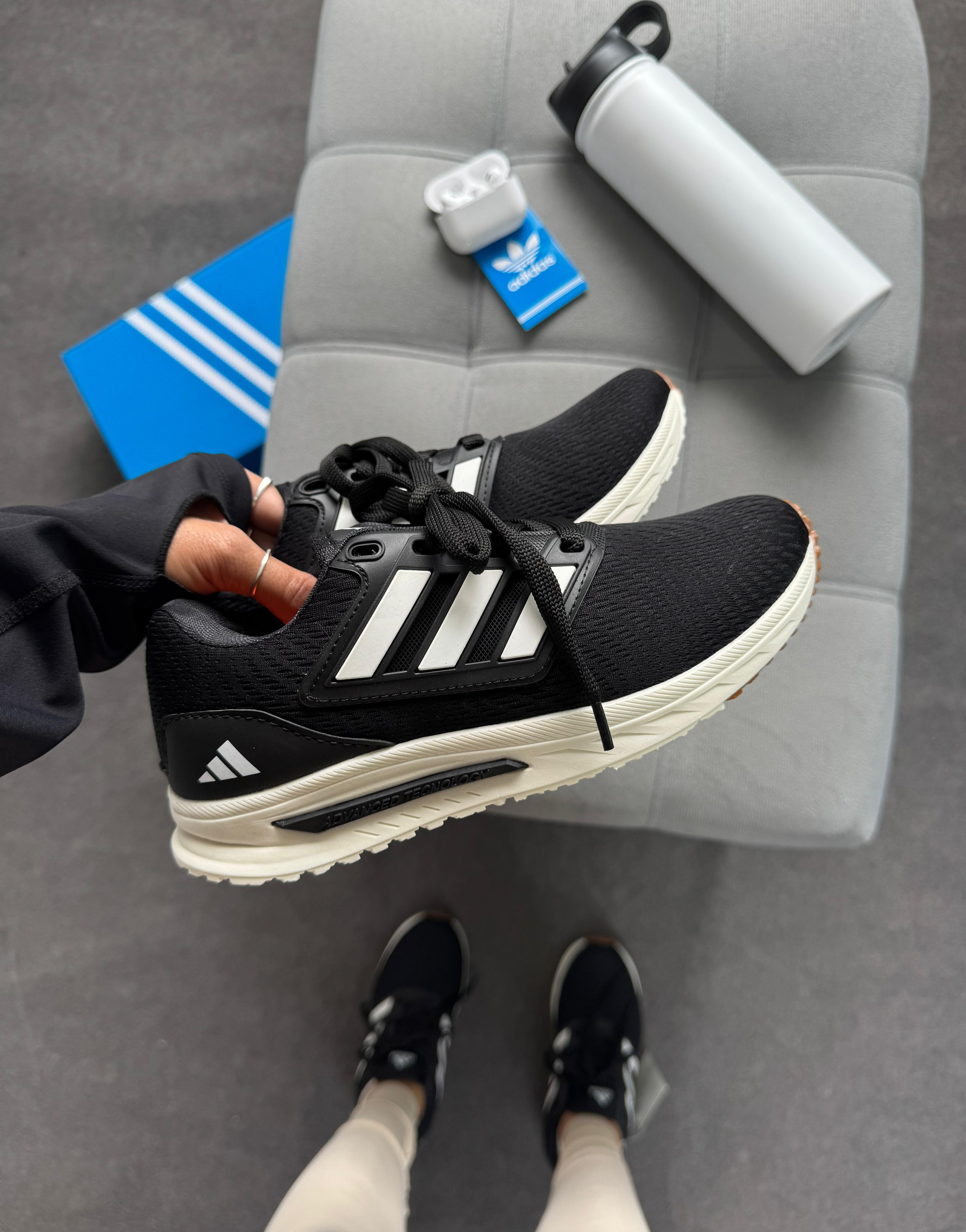Adidas Advanced Preto Branco