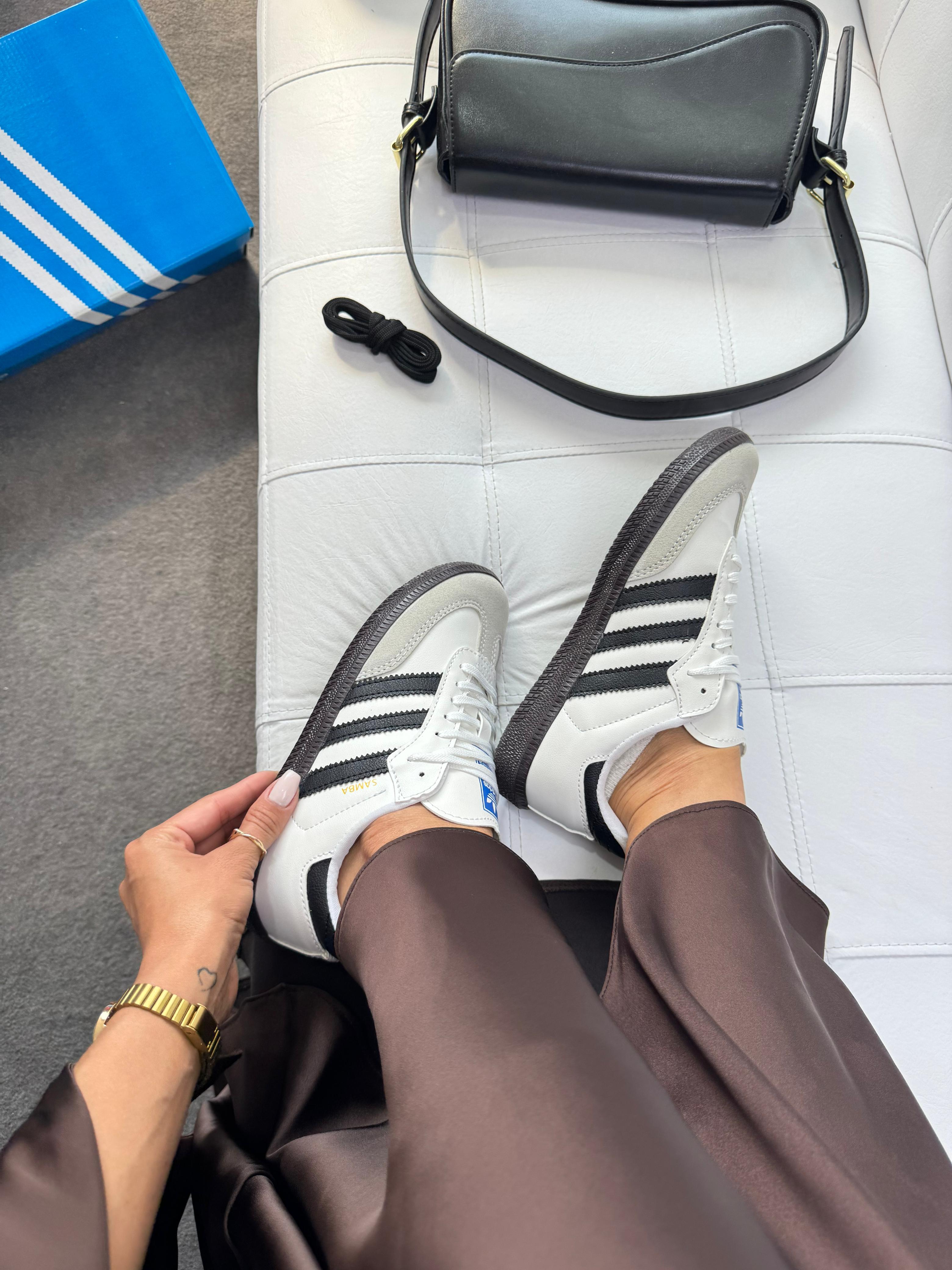 Adidas Samba OG Branco Preto
