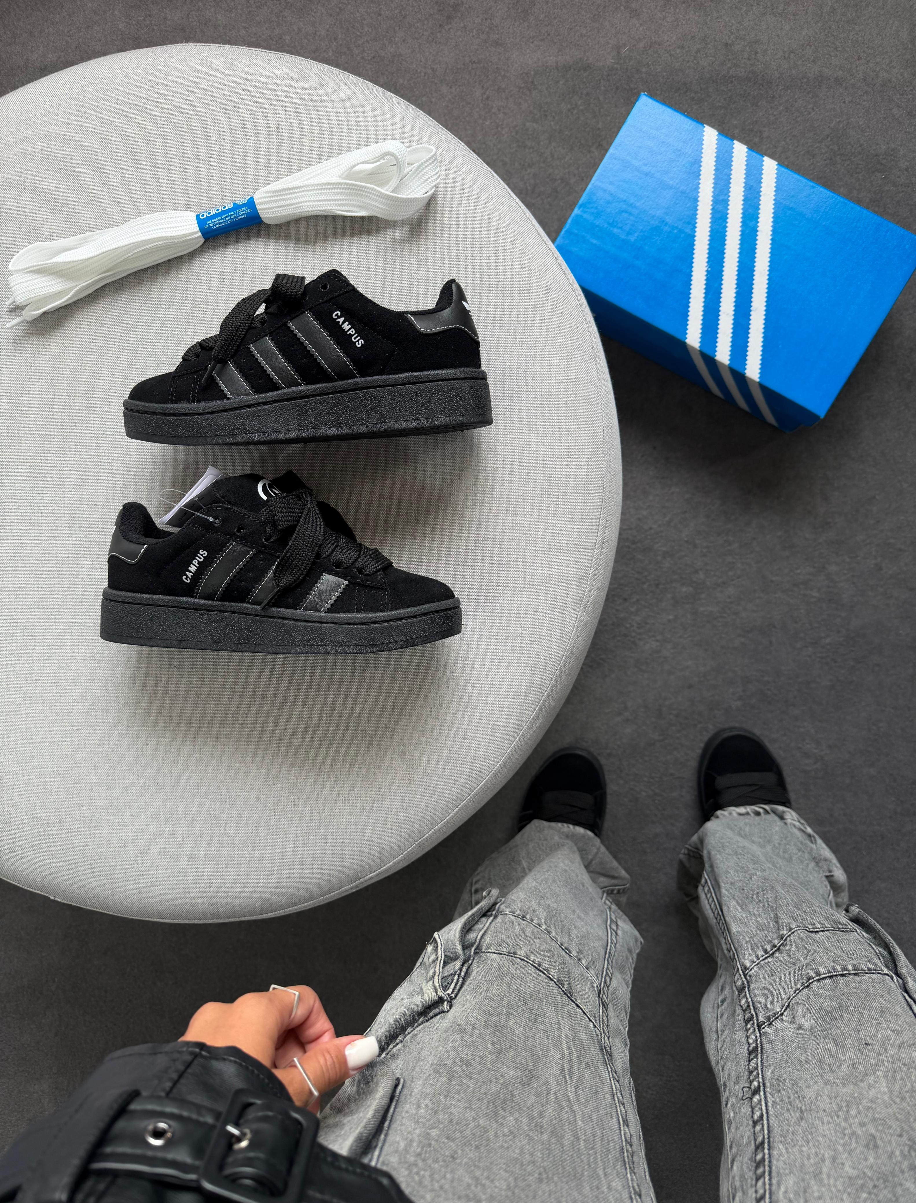 Adidas Campus 00s Triple Preto