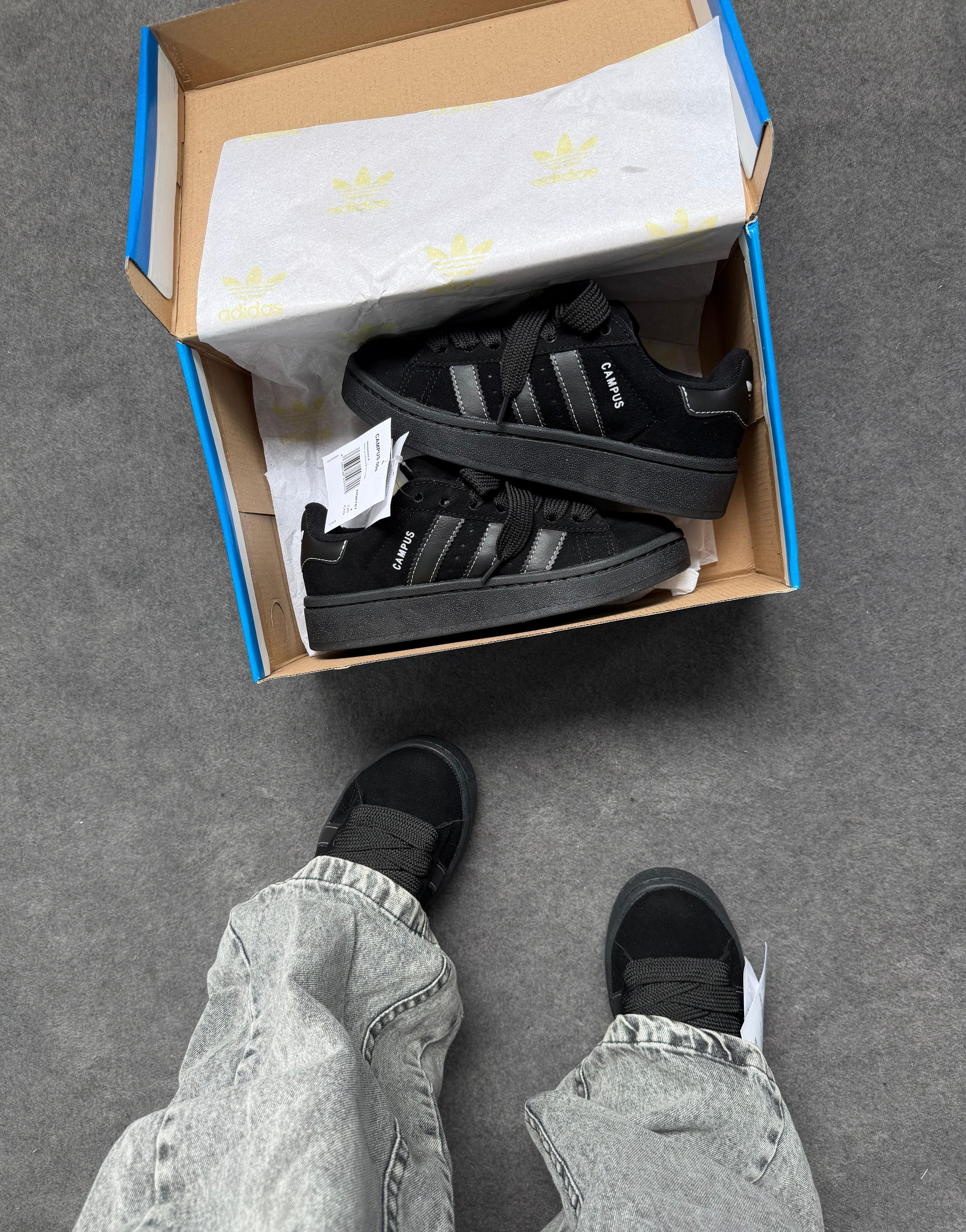Adidas Campus 00s Triple Preto