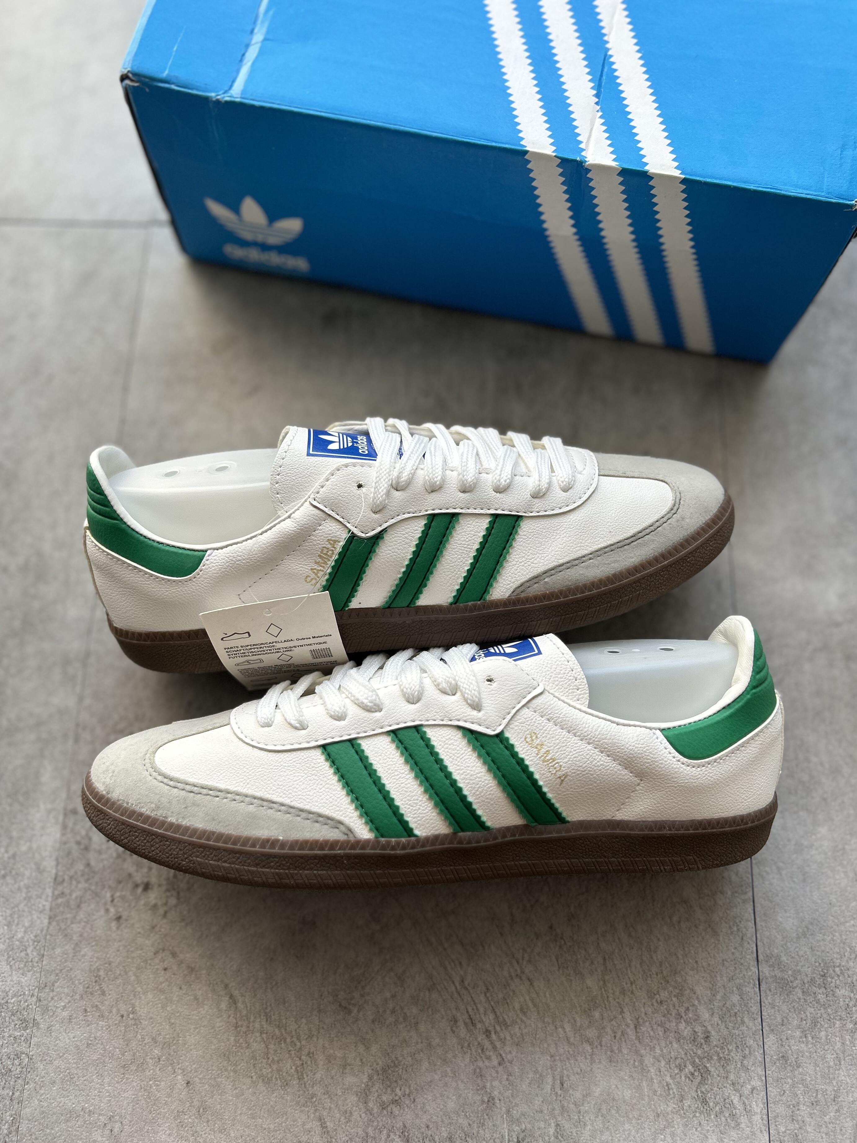 Adidas Samba OG -  White/Green