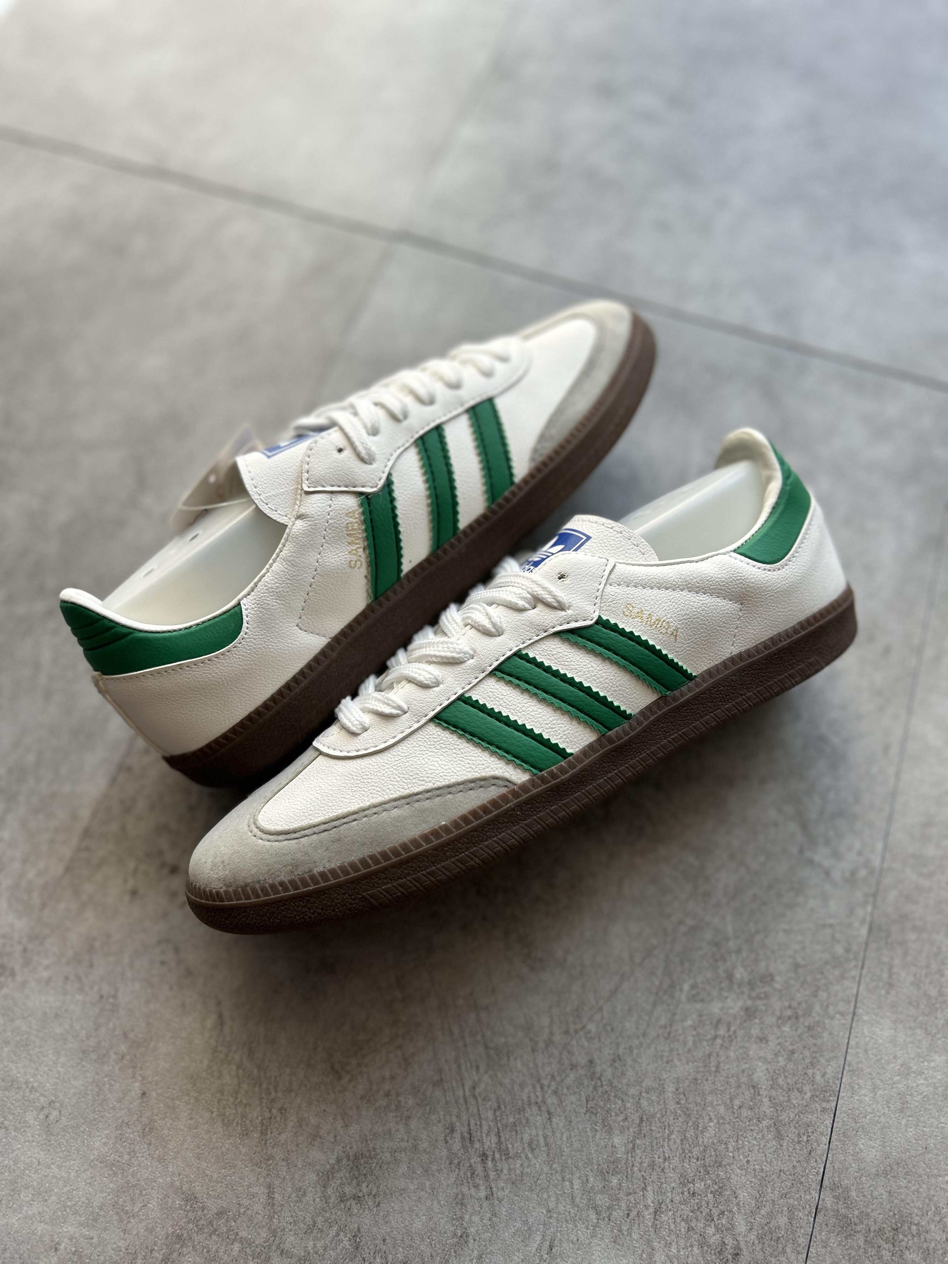 Adidas Samba OG -  White/Green
