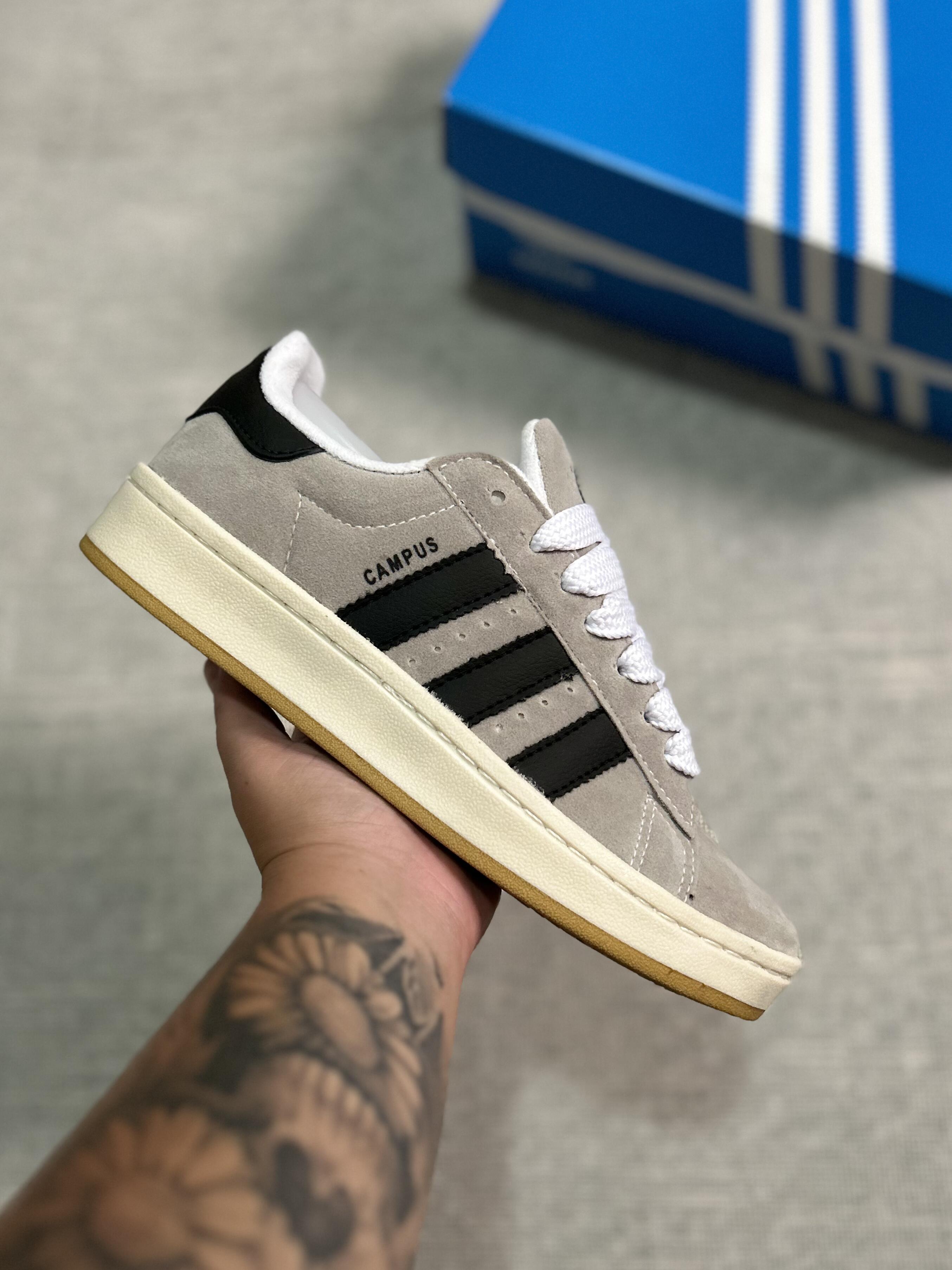 Adidas Campus 00s - Grey Black Gum