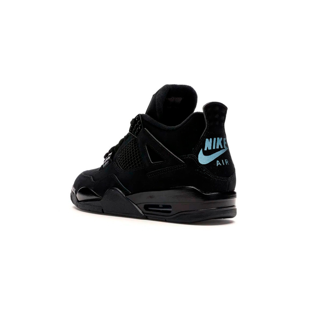 Nike Air Jordan 4 Black Cat Black Black
