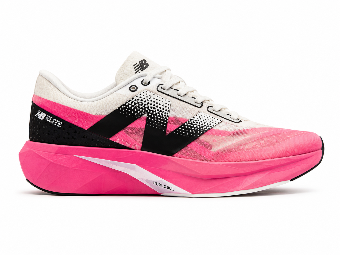 New Balance FuelCell SuperComp Elite v5 - White/Hot Pink