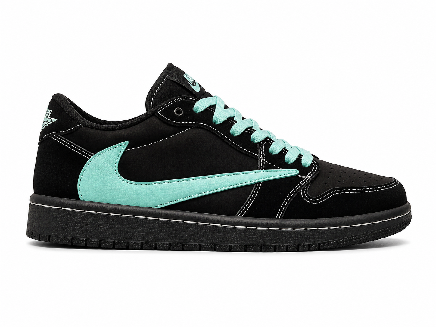 Air Jordan 1 Low - OG x Travis Scott Black Tiffany
