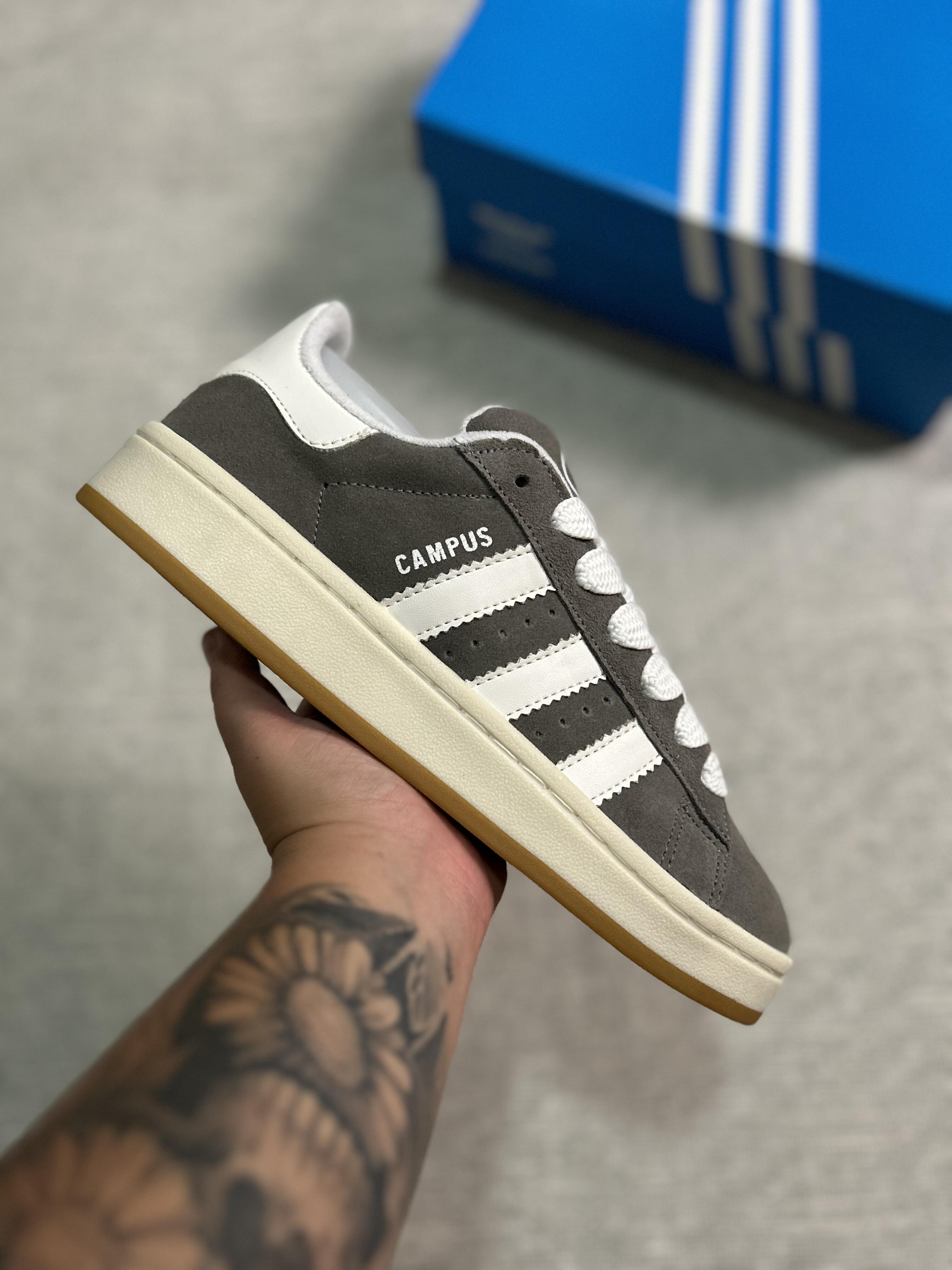 Adidas Campus 00s - Grey White Gum