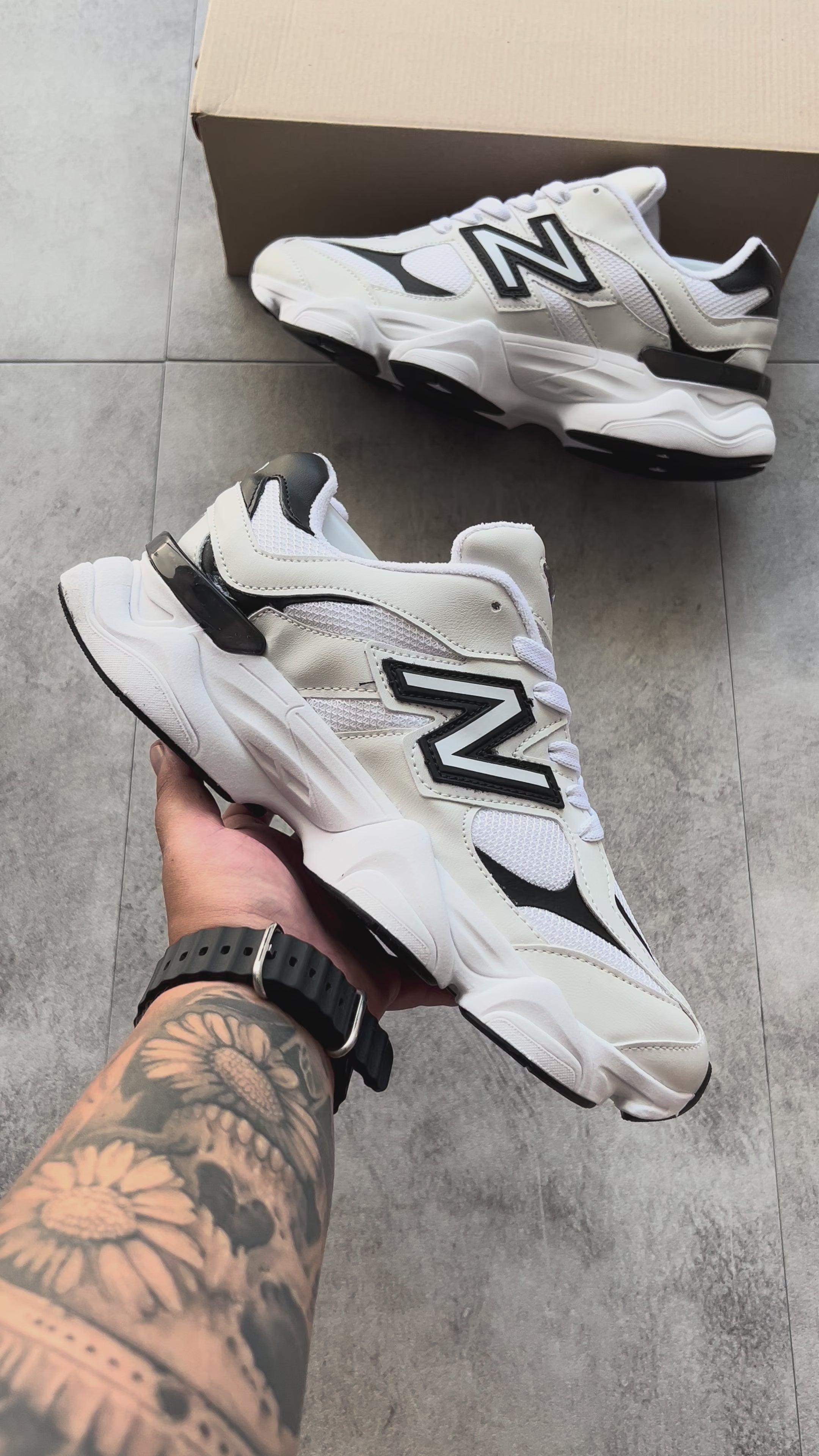 New Balance 9060 - White Black