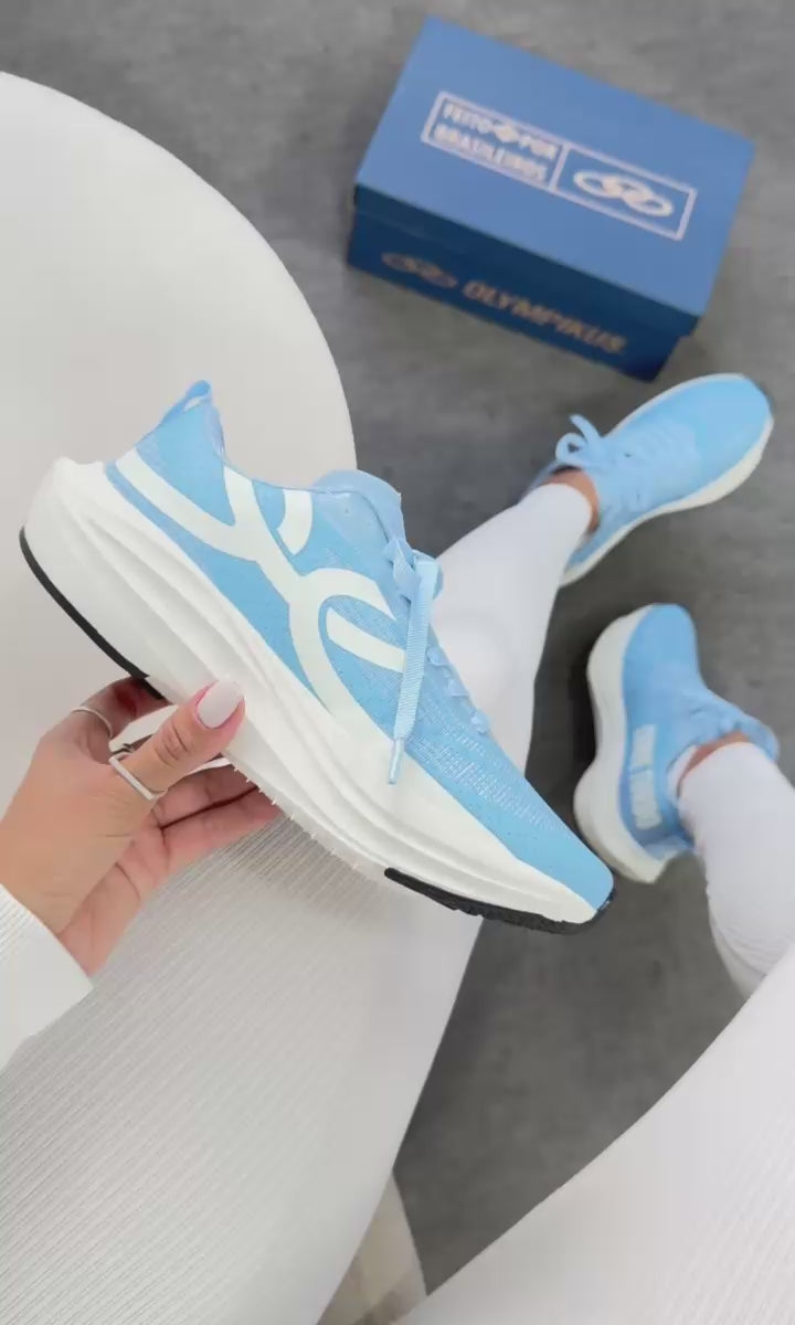 Olympikus Corre Turbo Azul Branco