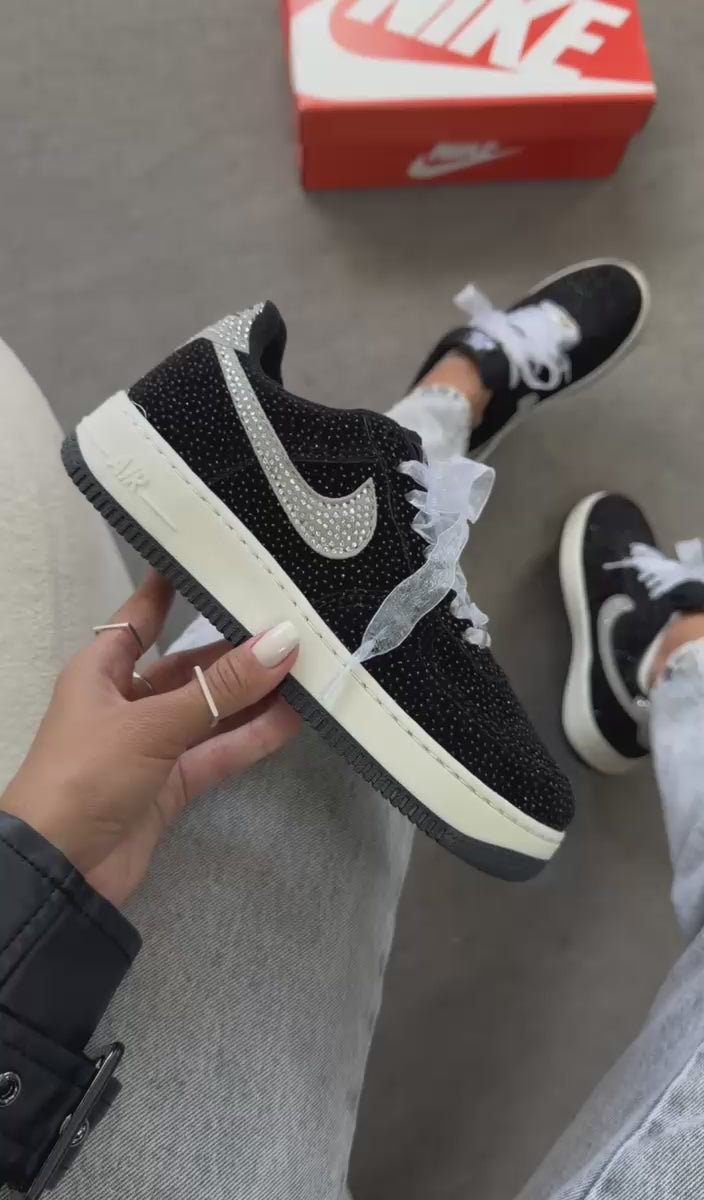 Nike Air Force 1 Low Prime Preto Prata